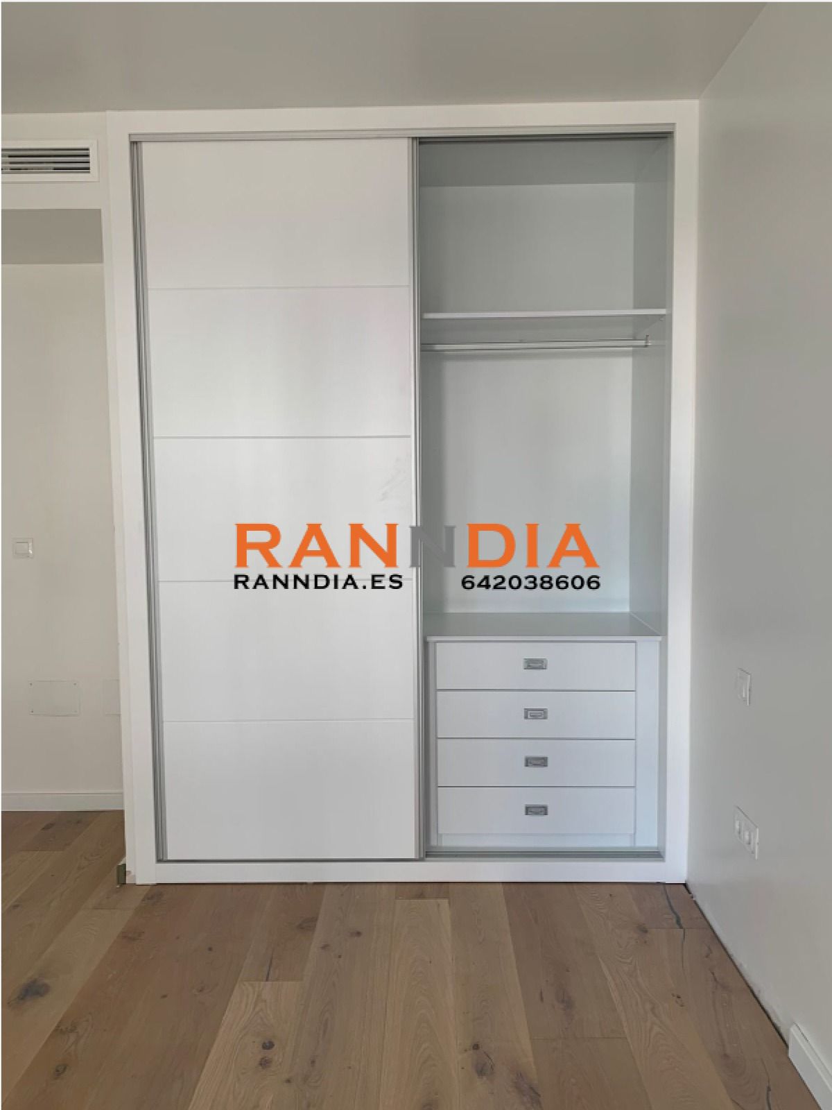 Instalación de todas las puertas del apartamento